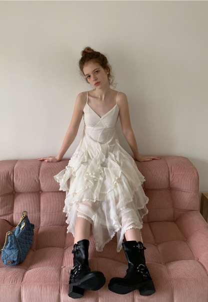 Sweet Satin Vintage Camellia Hair Clip