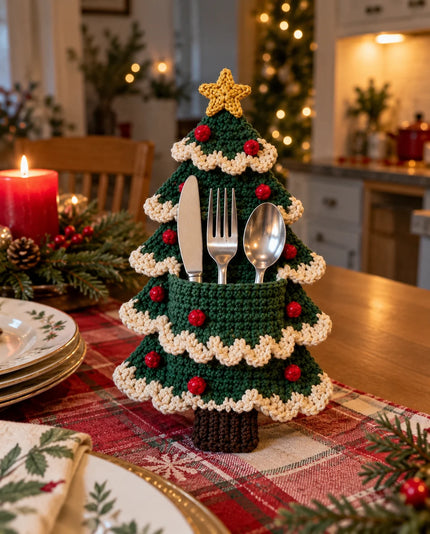 Tree cutlery holders by Herrada