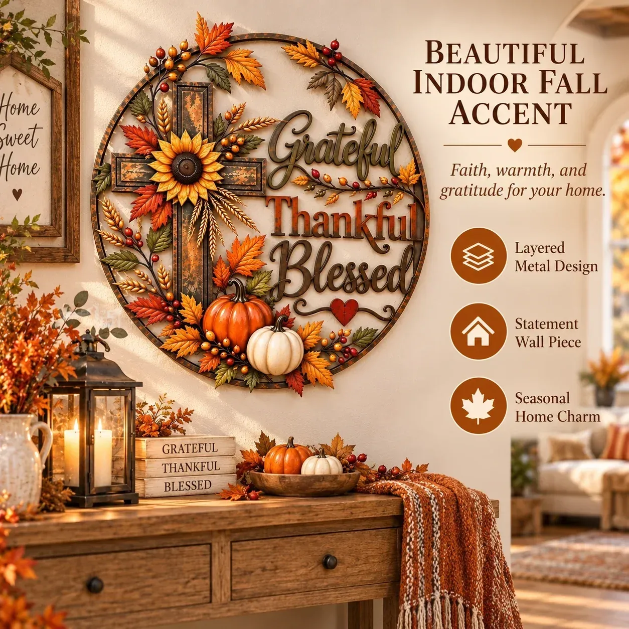 🍂Fall Faith Wall Decor ✝️🌻