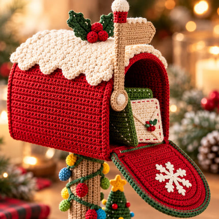 Christmas Mailbox - Festive display
