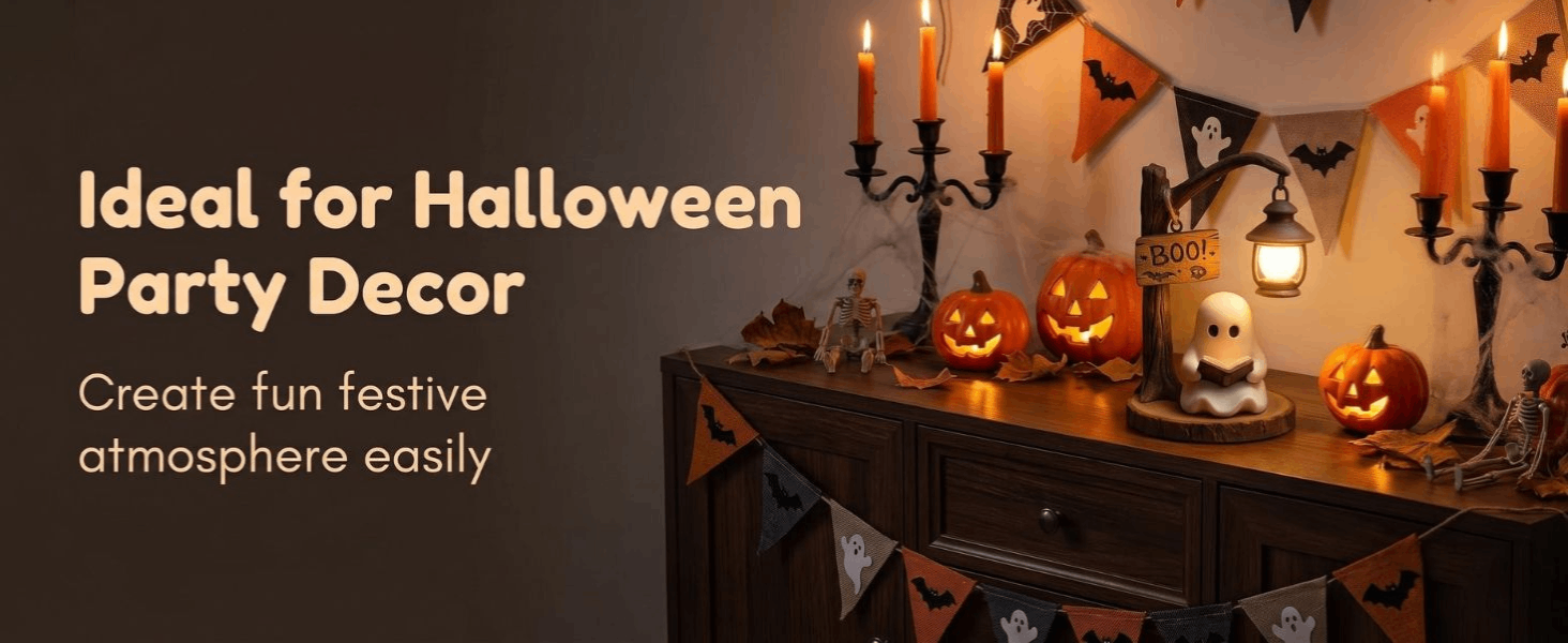 Cute Ghost Reading Lantern - Boo