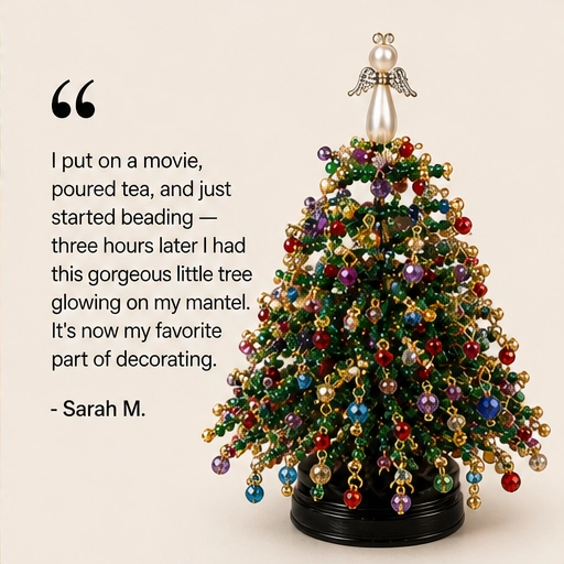 Relaxing DIY Christmas Pearl + Rhinestone + 50% OFF