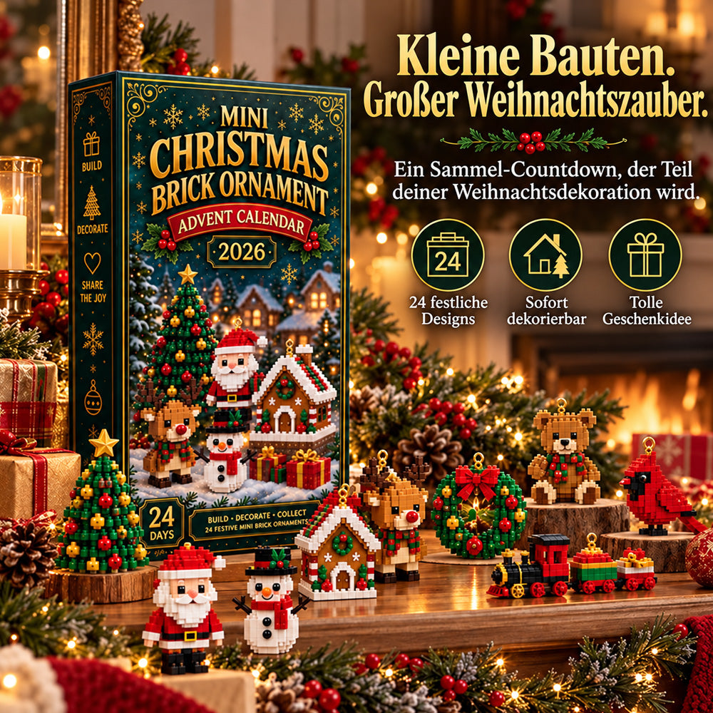 ⏳ Last day to save 49% – 🎄 24-Day Mini Christmas Decoration Advent Calendar