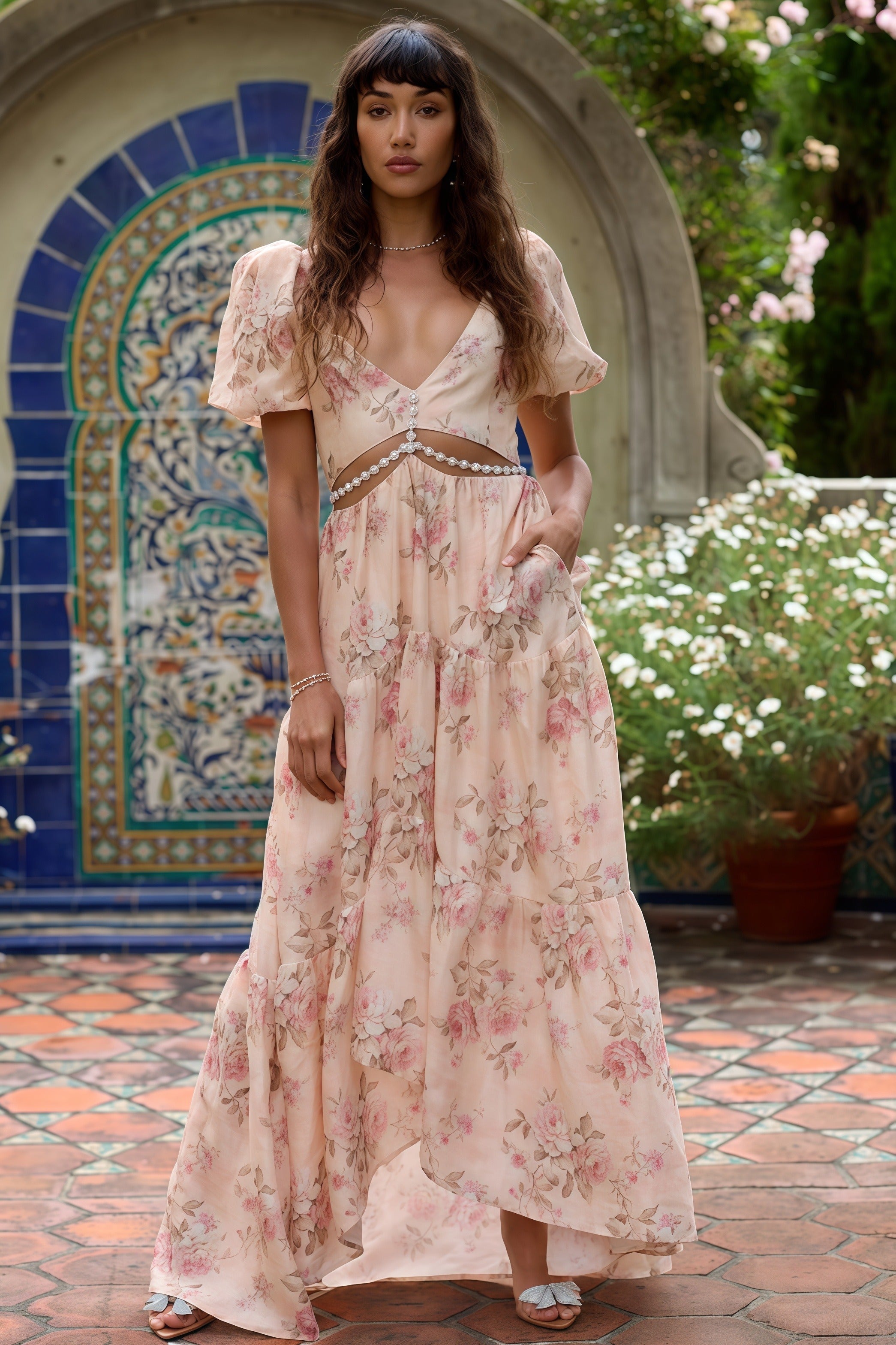 Elegant Flowing Dress
