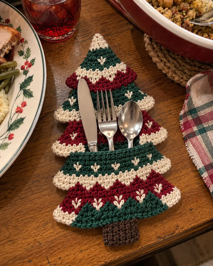 Tree cutlery holders by Theodrada