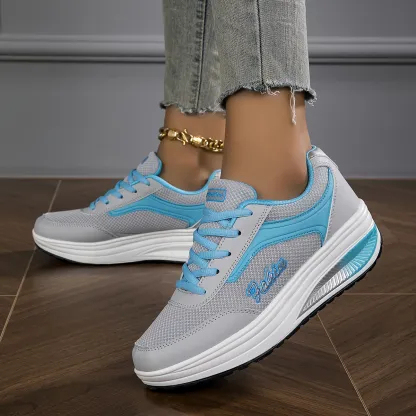 ⏰Last Day! 50% OFF  --- 🔥Women's Breathable Fashion Chunky-Soled Trainers