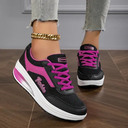 ⏰Last Day! 50% OFF  --- 🔥Women's Breathable Fashion Chunky-Soled Trainers