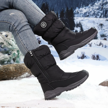 ⏰Last Day! 50% OFF  --- Women's High Quality Winter Mid-Calf Snow Boots