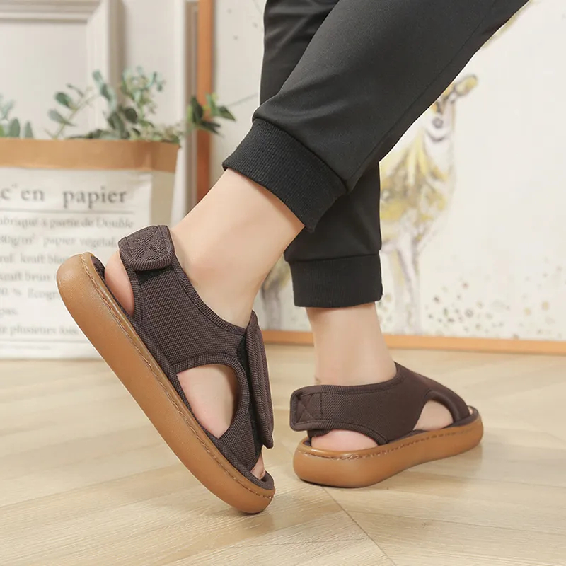 🔥Mega Sale - Buy Now & Save 50% OFF🔥Foot comfort – Adjustable anti-slip Velcro sandals
