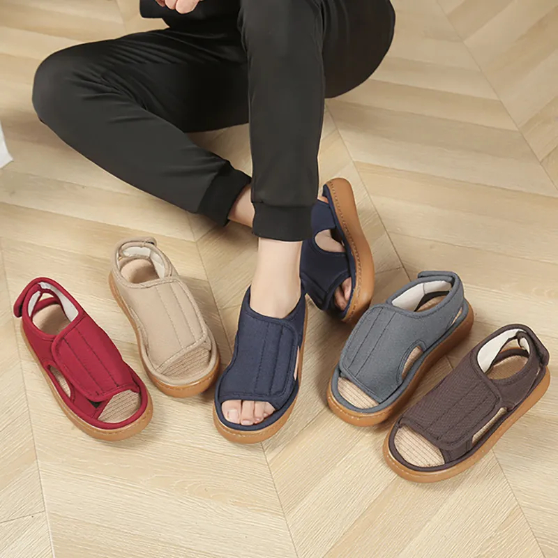 🔥Mega Sale - Buy Now & Save 50% OFF🔥Foot comfort – Adjustable anti-slip Velcro sandals