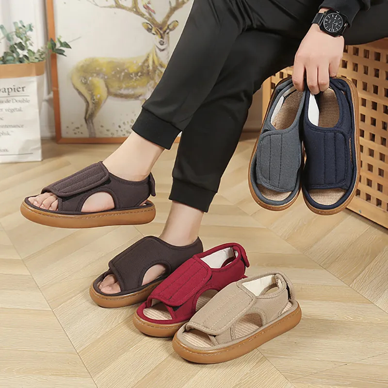 🔥Mega Sale - Buy Now & Save 50% OFF🔥Foot comfort – Adjustable anti-slip Velcro sandals