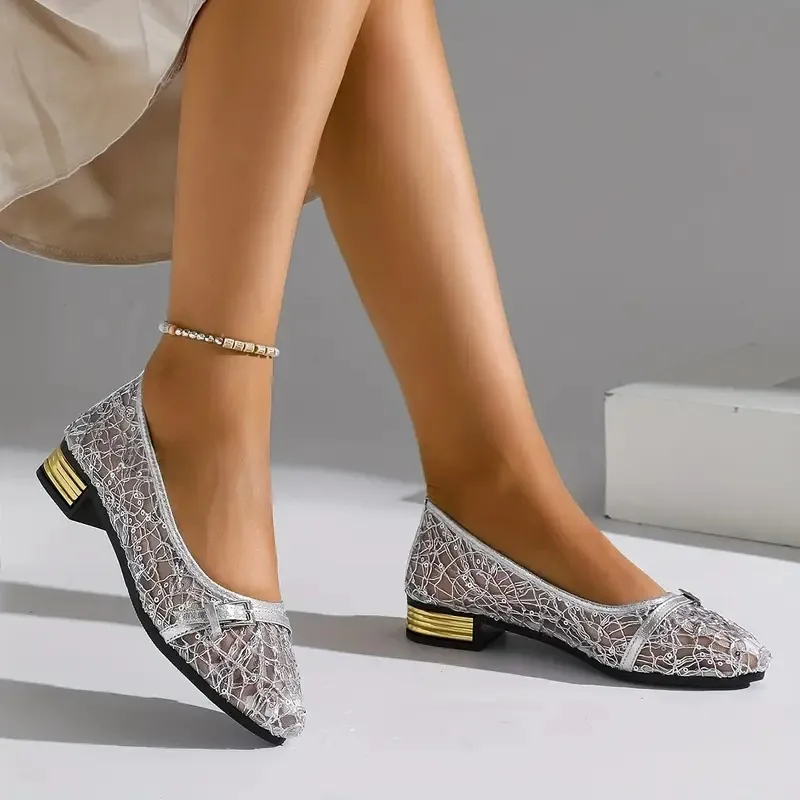 ⏰Last Day! 50% OFF  --- Women's Casual Mesh Lace Loafers