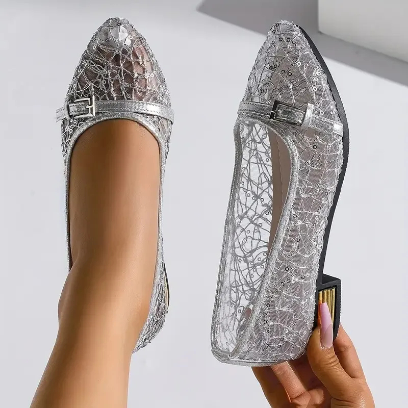 ⏰Last Day! 50% OFF  --- Women's Casual Mesh Lace Loafers