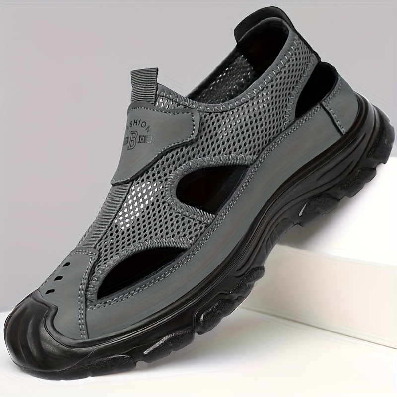 🔥Last Day Promotion 50% OFF - Men's lightweight breathable openwork sandals