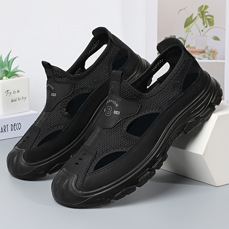 🔥Last Day Promotion 50% OFF - Men's lightweight breathable openwork sandals