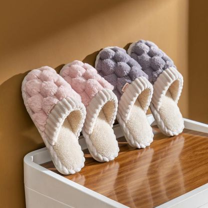 🔥Last Day Promotion 50% Women's winter home cotton slippers