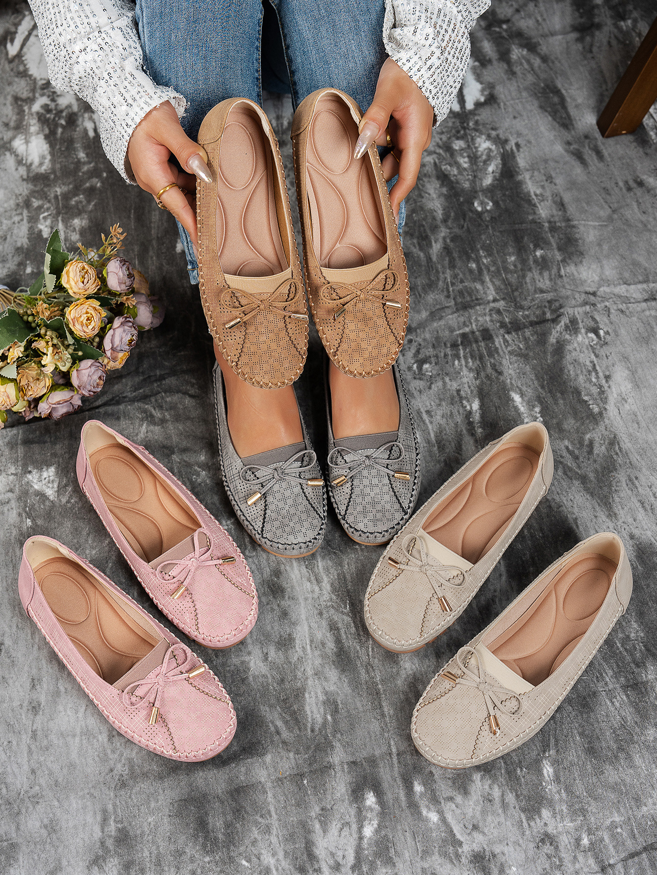 🔥Last Day Promotion 50% OFF --- Stylish Orthopedic Leather Shoes - All-Day Comfort for Women