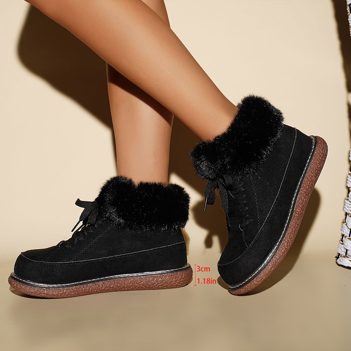 ⏰Last Day! 50% OFF 🔥Winter Fleece-Lined Women's Ankle Boots