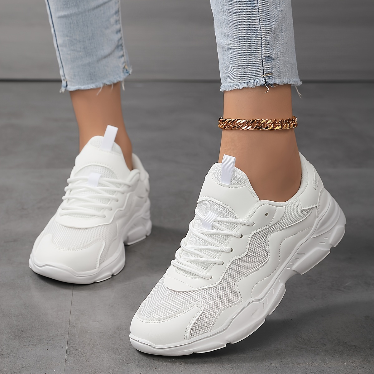 ⏰Last Day! 50% OFF 🔥Women's Spring Soft-Soled Shock-Absorbing Sports Shoes