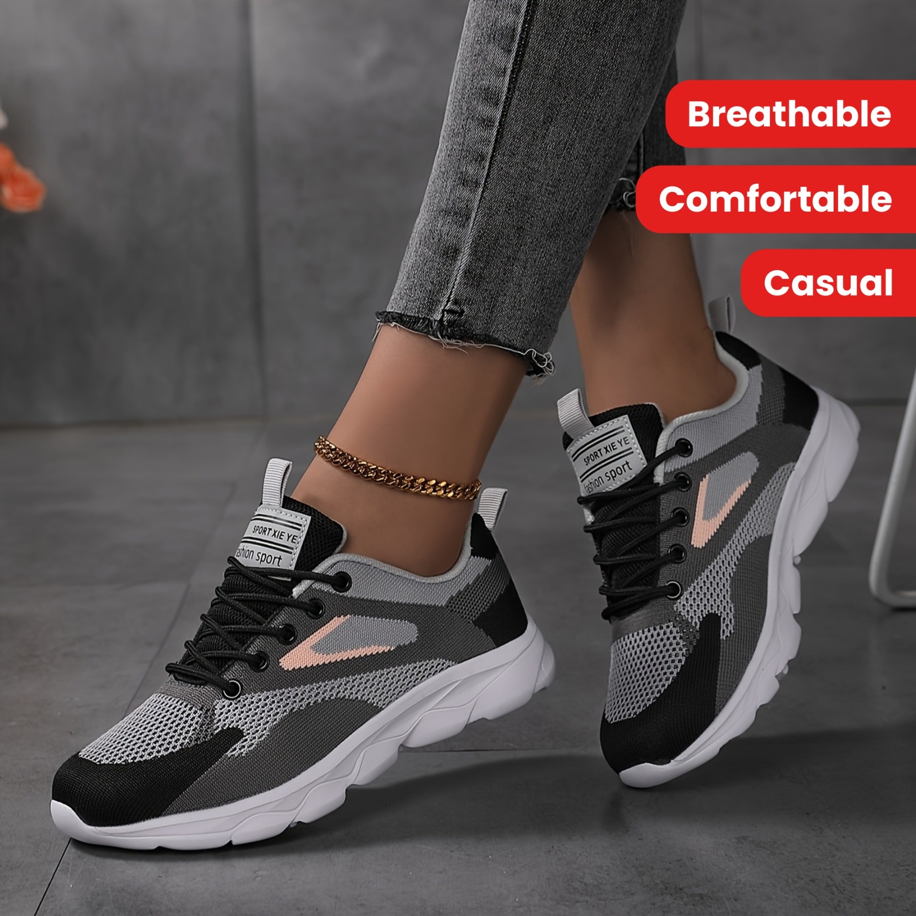 ⏰Last Day! 50% OFF 🔥Women's lightweight orthotic athletic shoes