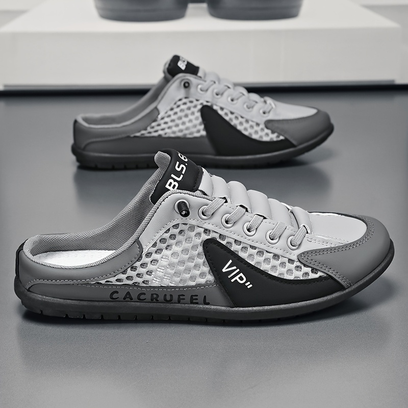 🔥Last Day Promotion 50% OFF - Men's closed-toe slip-on beach sandals with breathable mesh upper