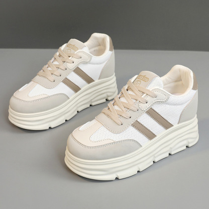 ⏰Last Day! 50% OFF 🔥Women's breathable height-increasing casual orthotic shoes