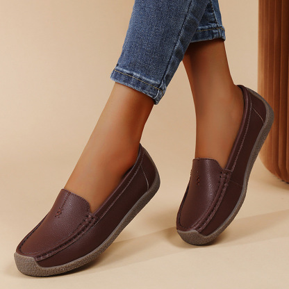 🔥Clearance Sale 50% OFF 🔥 Soft leather orthotic loafers