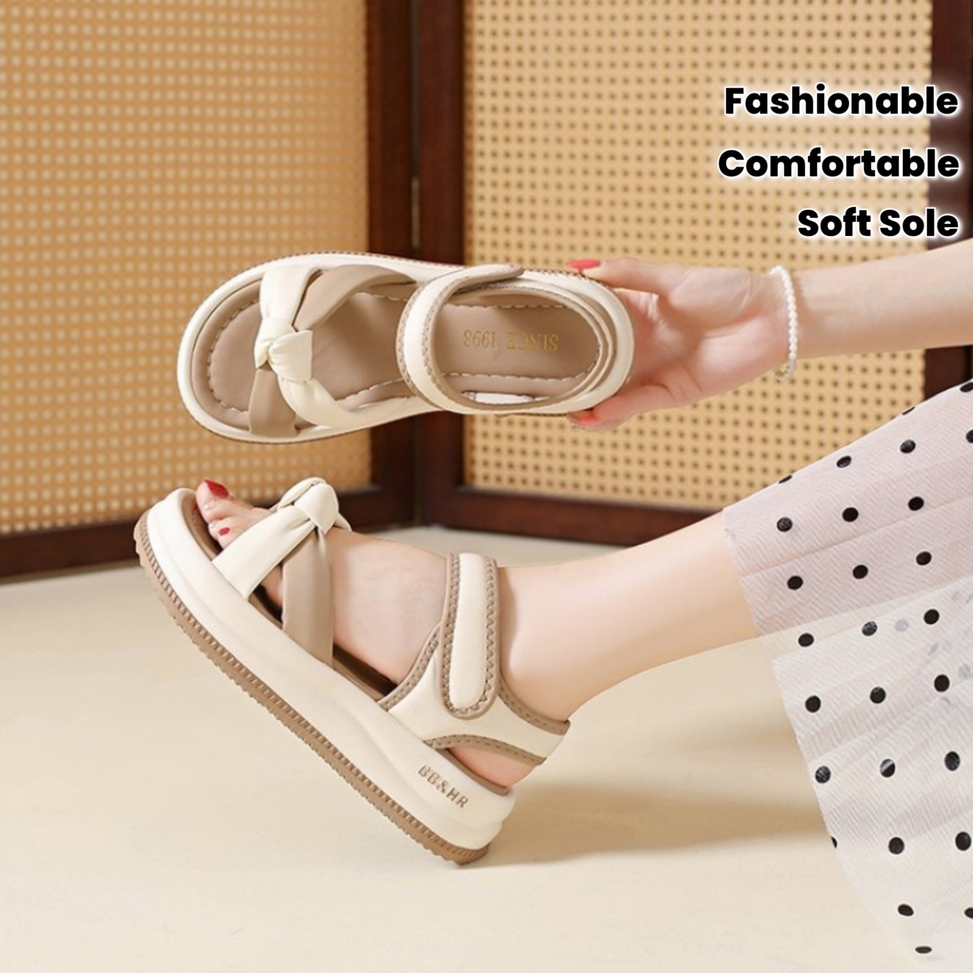 🔥Last Day Promotion 50%🔥 Women's buckle platform Roman sandals