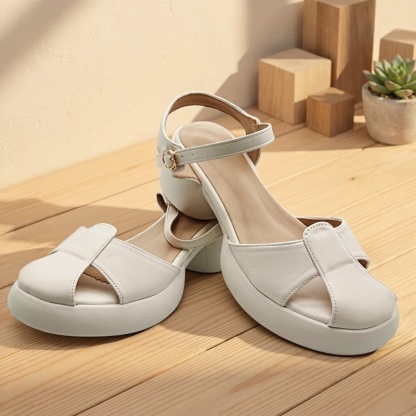 🔥Last Day Promotion 50%🔥Women's Stylish, Soft-Soled, Comfortable Sandals – Breathable Cut-Out Design
