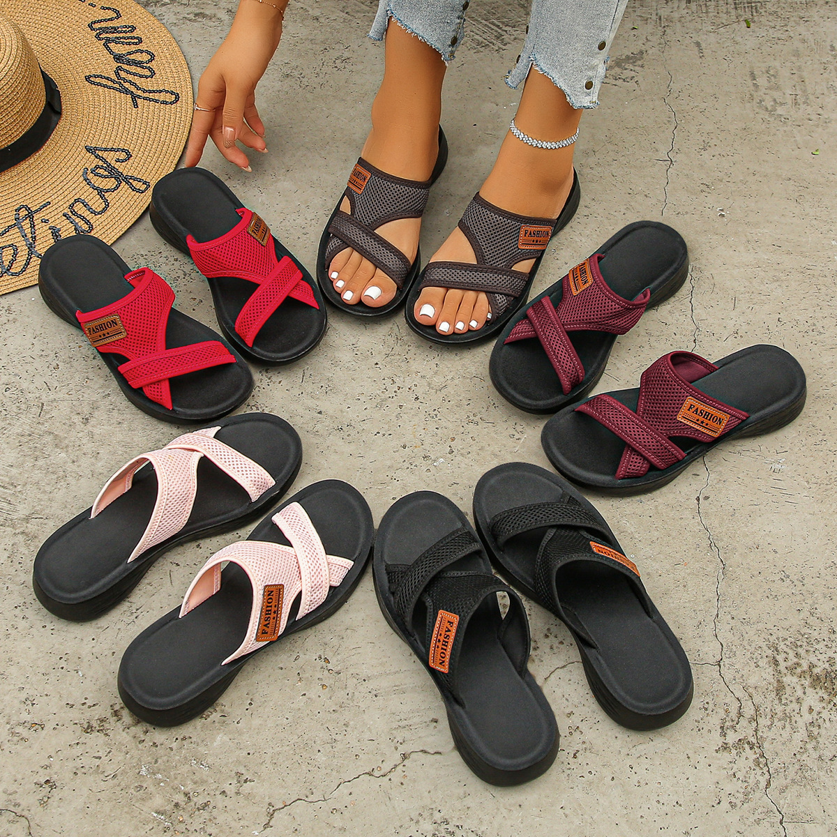 🔥Mega Sale - Buy Now & Save 50% OFF🔥Stylish and versatile breathable mesh sandals