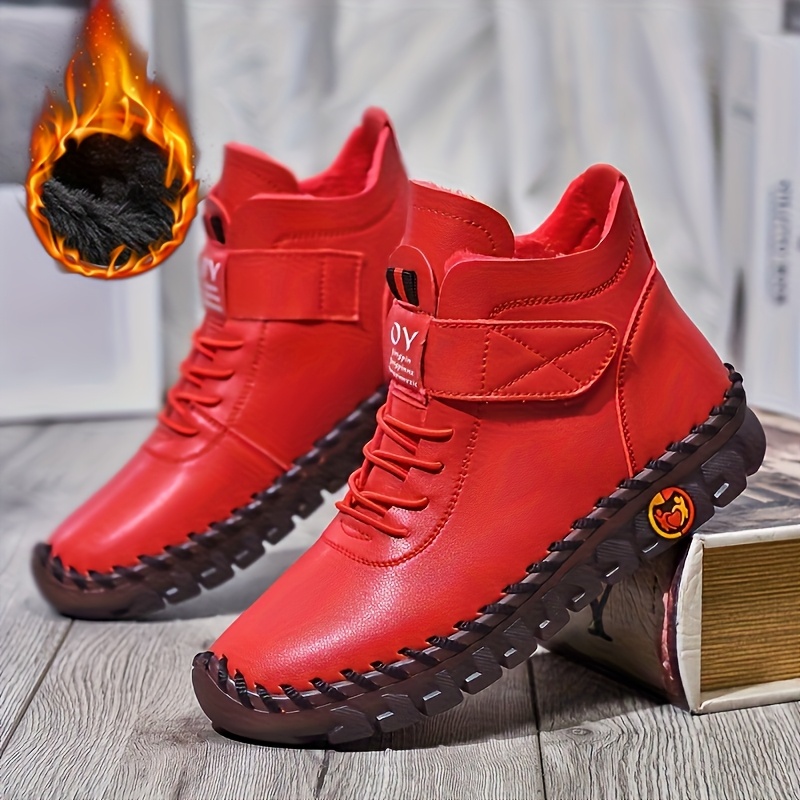 🔥Last Day Promotion 50% OFF - Hand-sewn women's high-top orthotic boots
