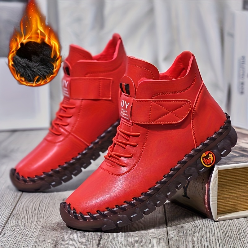 🔥Last Day Promotion 50% OFF - Hand-sewn women's high-top orthotic boots