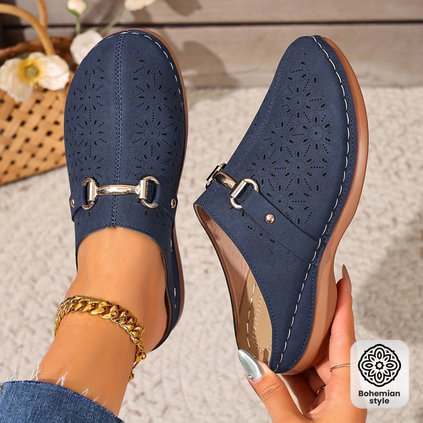 🔥Last Day Promotion 50% OFF - Women's Comfortable and Stylish Sandals – Comfortable openwork design, suitable for everyday wear