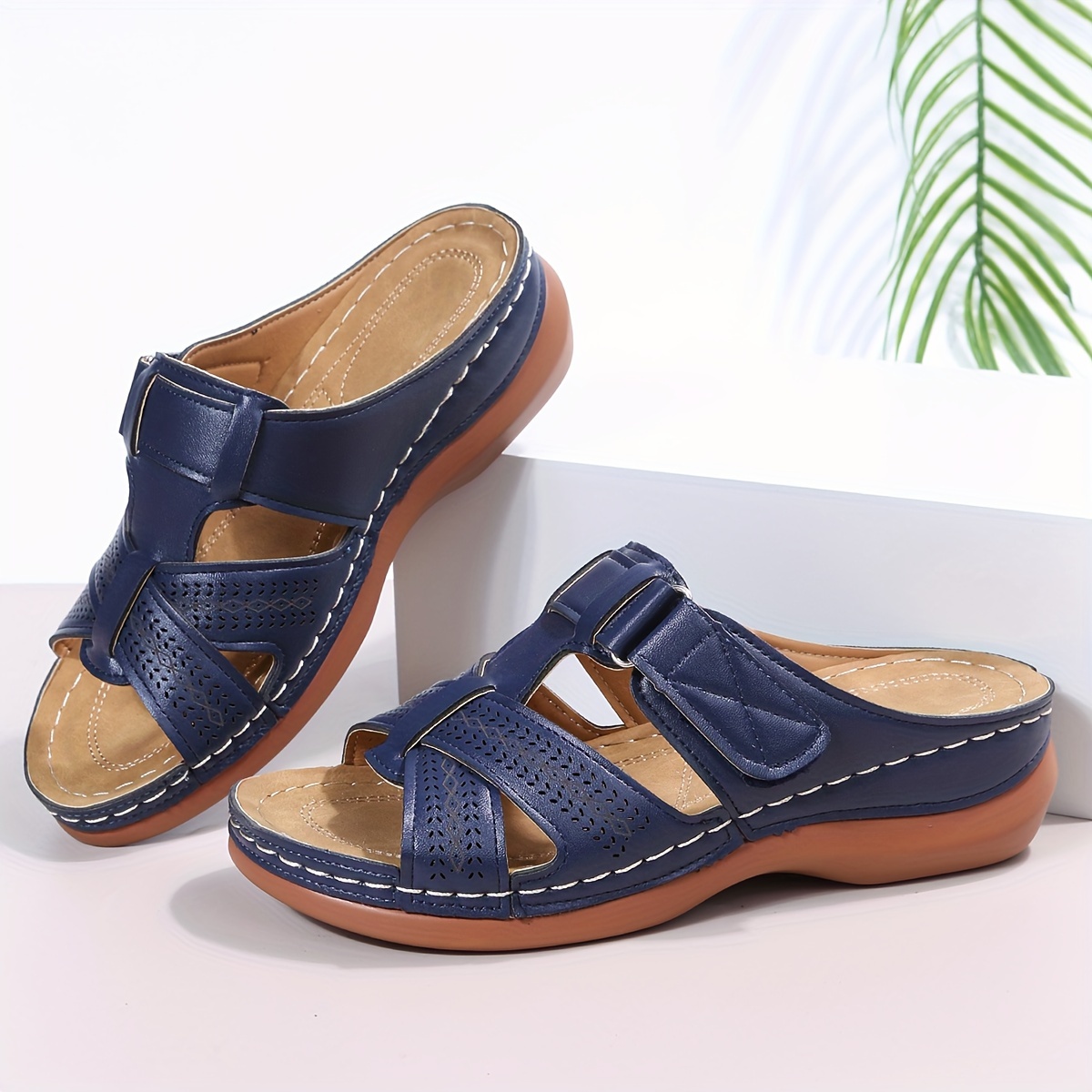 🔥Clearance Sale 50% OFF 🔥Wedge sandals with arch support