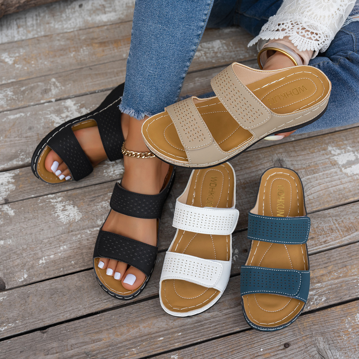 🔥Mega Sale - Buy Now & Save 50% OFF🔥Comfortable and breathable perforated sandals