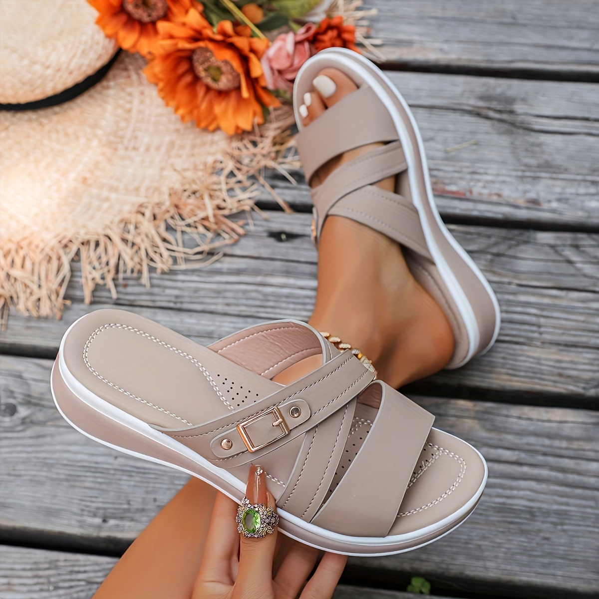🔥Mega Sale - Buy Now & Save 50% OFF🔥Summer casual and comfortable wedge sandals