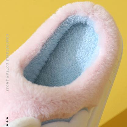 🔥Last Day Promotion 50% --- Cute Bunny Plush Slippers for Women