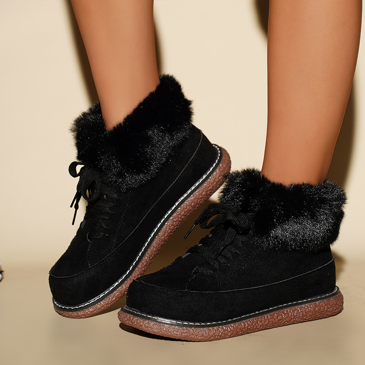 ⏰Last Day! 50% OFF 🔥Winter Fleece-Lined Women's Ankle Boots