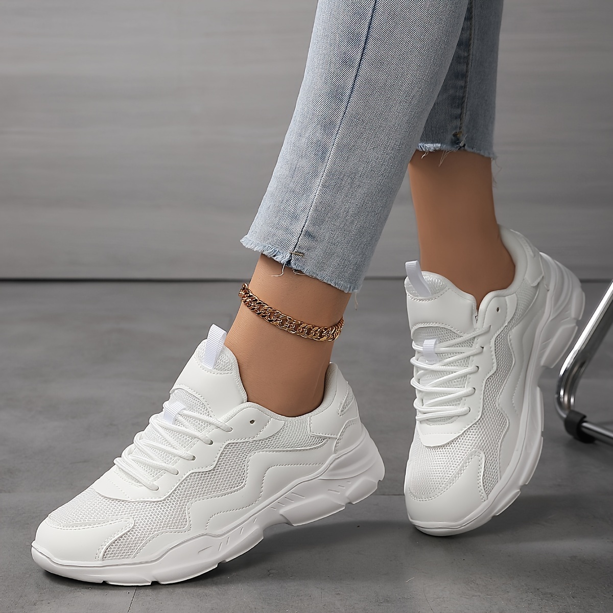 ⏰Last Day! 50% OFF 🔥Women's Spring Soft-Soled Shock-Absorbing Sports Shoes