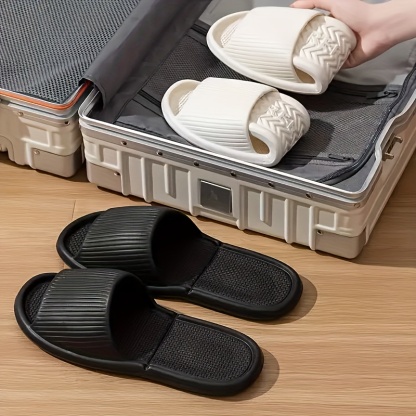 🔥Last Day Promotion 50% OFF - Portable Folding Slippers - Non-slip sole, compact foldable design