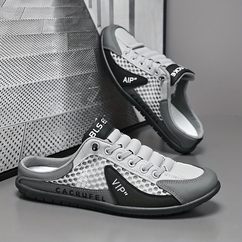 🔥Last Day Promotion 50% OFF - Men's closed-toe slip-on beach sandals with breathable mesh upper