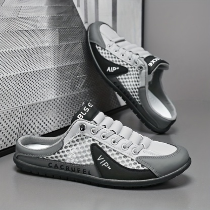 🔥Last Day Promotion 50% OFF - Men's closed-toe slip-on beach sandals with breathable mesh upper