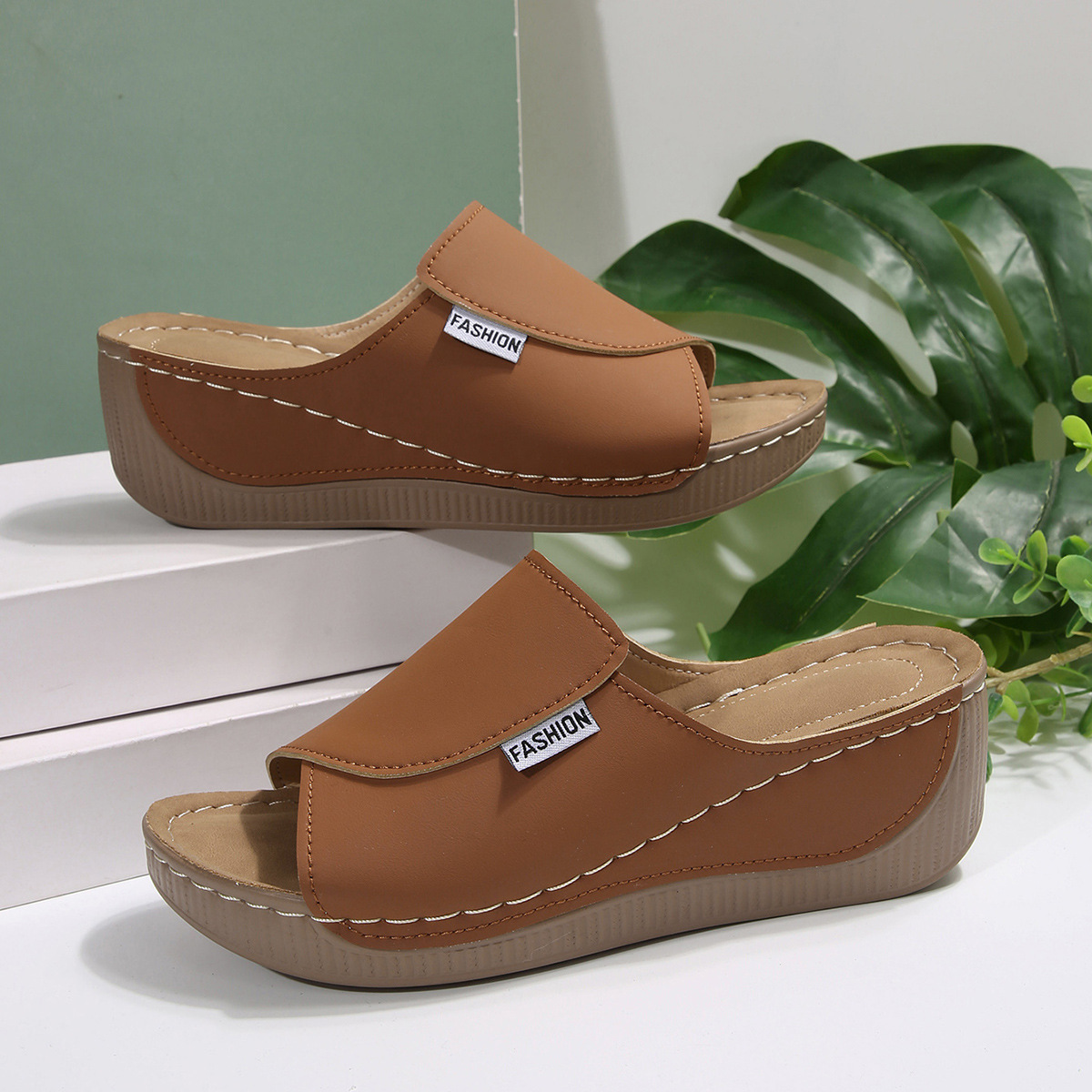 🔥Last Day Promotion 50% OFF - New Women's Printed Wedge Sandals