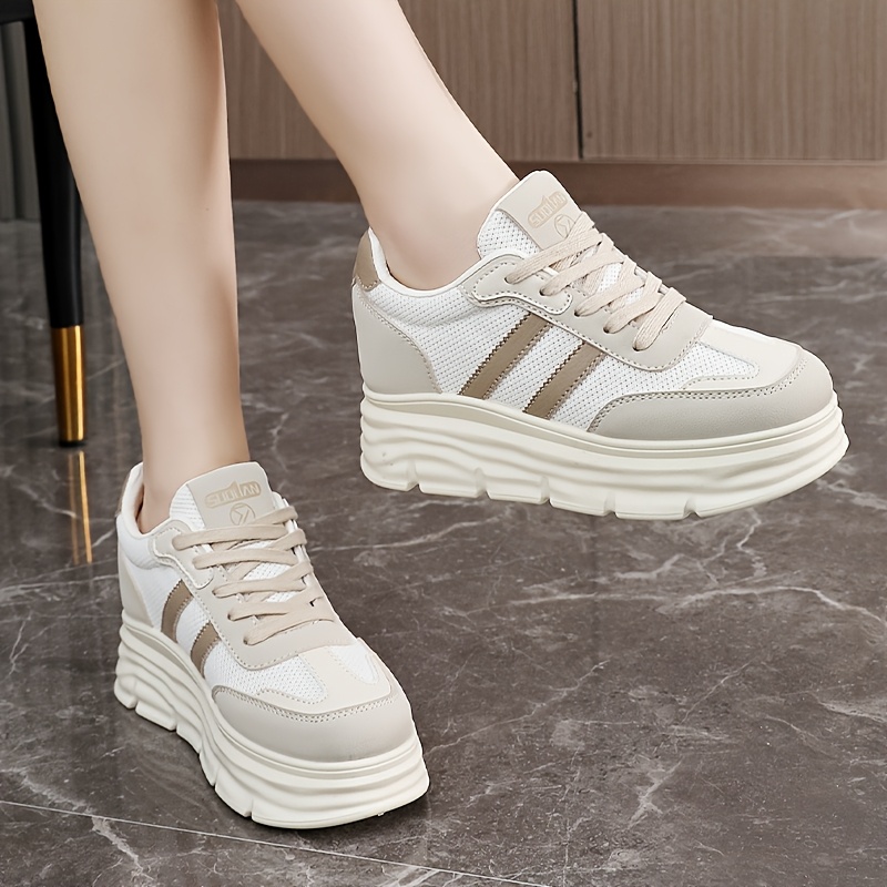 ⏰Last Day! 50% OFF 🔥Women's breathable height-increasing casual orthotic shoes