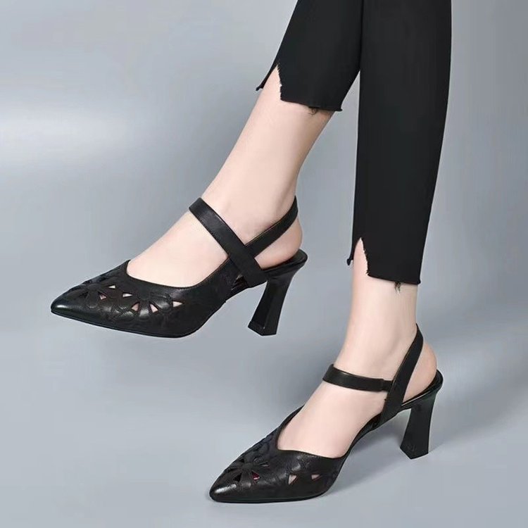 🔥Last Day Promotion 50% OFF - Women’s Soft-Leather Comfort Arch Support Heels