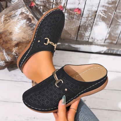 🔥Last Day Promotion 50% OFF - Women's Comfortable and Stylish Sandals – Comfortable openwork design, suitable for everyday wear
