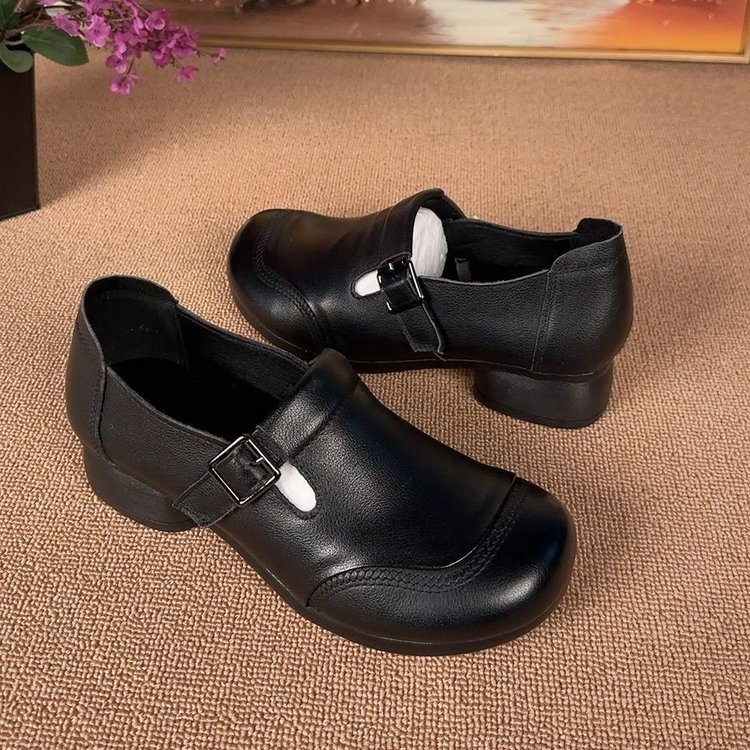 🔥Last Day Promotion 50% OFF - Women's Retro Soft Leather Shoes
