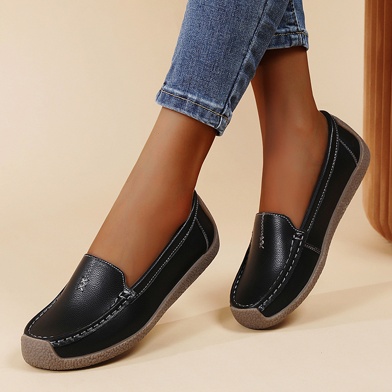 🔥Clearance Sale 50% OFF 🔥 Soft leather orthotic loafers