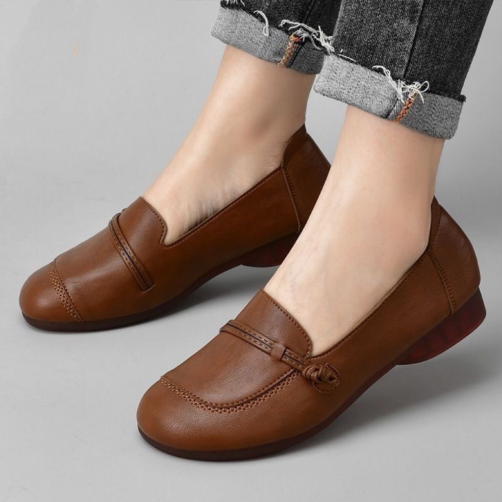 ⏰Last Day! 50% OFF 🔥Women's Retro Orthopedic Leather Shoes