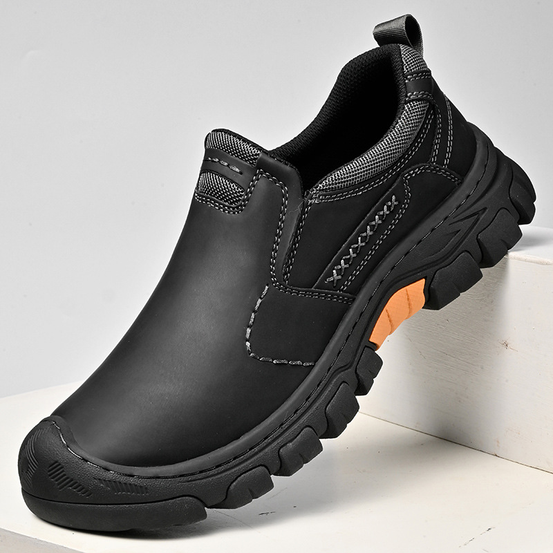 🔥Mega Sale - Buy Now & Save 50% OFF🔥Men’s Genuine Leather Slip-On Outdoor Walking Shoes